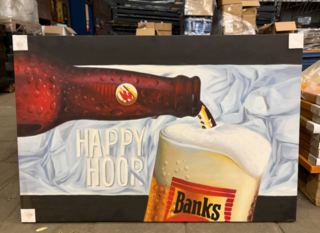 Ca. 15x Canvas schilderij Banks 90×60